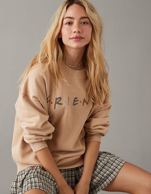 AE Oversized Friends Graphic Sweatshirt