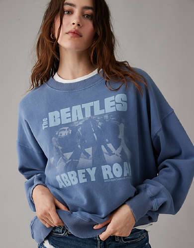 AE Oversized Beatles Graphic Sweatshirt