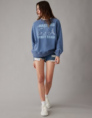 Женские худи American Eagle AE Oversized Beatles Graphic Sweatshirt — фото 5
