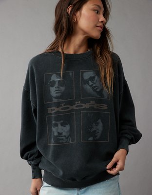 AE Oversized The Doors Graphic Sweatshirt