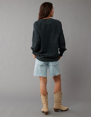 Женские худи American Eagle AE Oversized The Doors Graphic Sweatshirt — фото 5