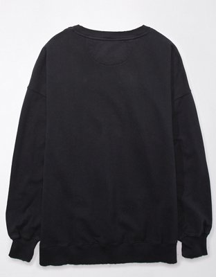 Женские худи American Eagle AE Oversized Pink Floyd Graphic Sweatshirt — фото 5