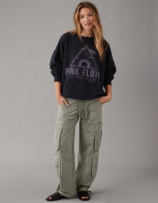 AE Oversized Pink Floyd Graphic Sweatshirt