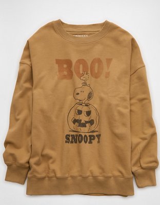 AE Halloween Oversized Graphic Crew Neck Sweatshirt