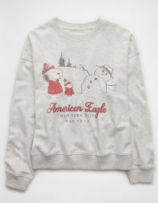 In a holidaze sweatshirt american eagle best sale