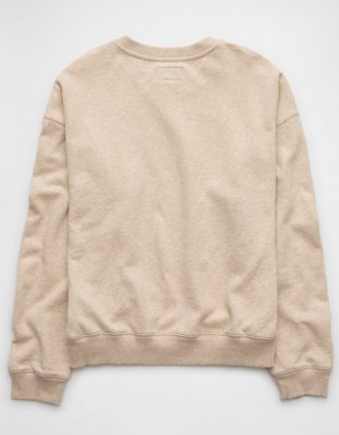 Женские худи American Eagle AE Holiday Grinch Graphic Relaxed Crew Neck Sweatshirt — фото 4