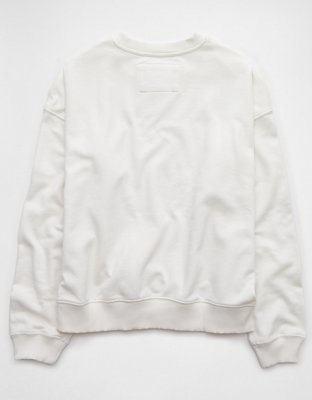 Женские худи American Eagle AE Holiday Graphic Relaxed Crew Neck Sweatshirt — фото 4