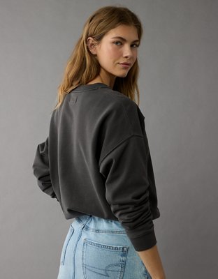 AE Valentine's Day Graphic Relaxed Crew Neck Sweatshirt