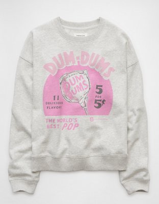 AE Valentine's Day Graphic Relaxed Crew Neck Sweatshirt