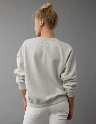 AE Valentine's Day Graphic Relaxed Crew Neck Sweatshirt