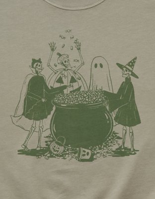 AE Halloween Graphic Sweatshirt