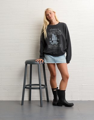 AE Halloween Graphic Sweatshirt