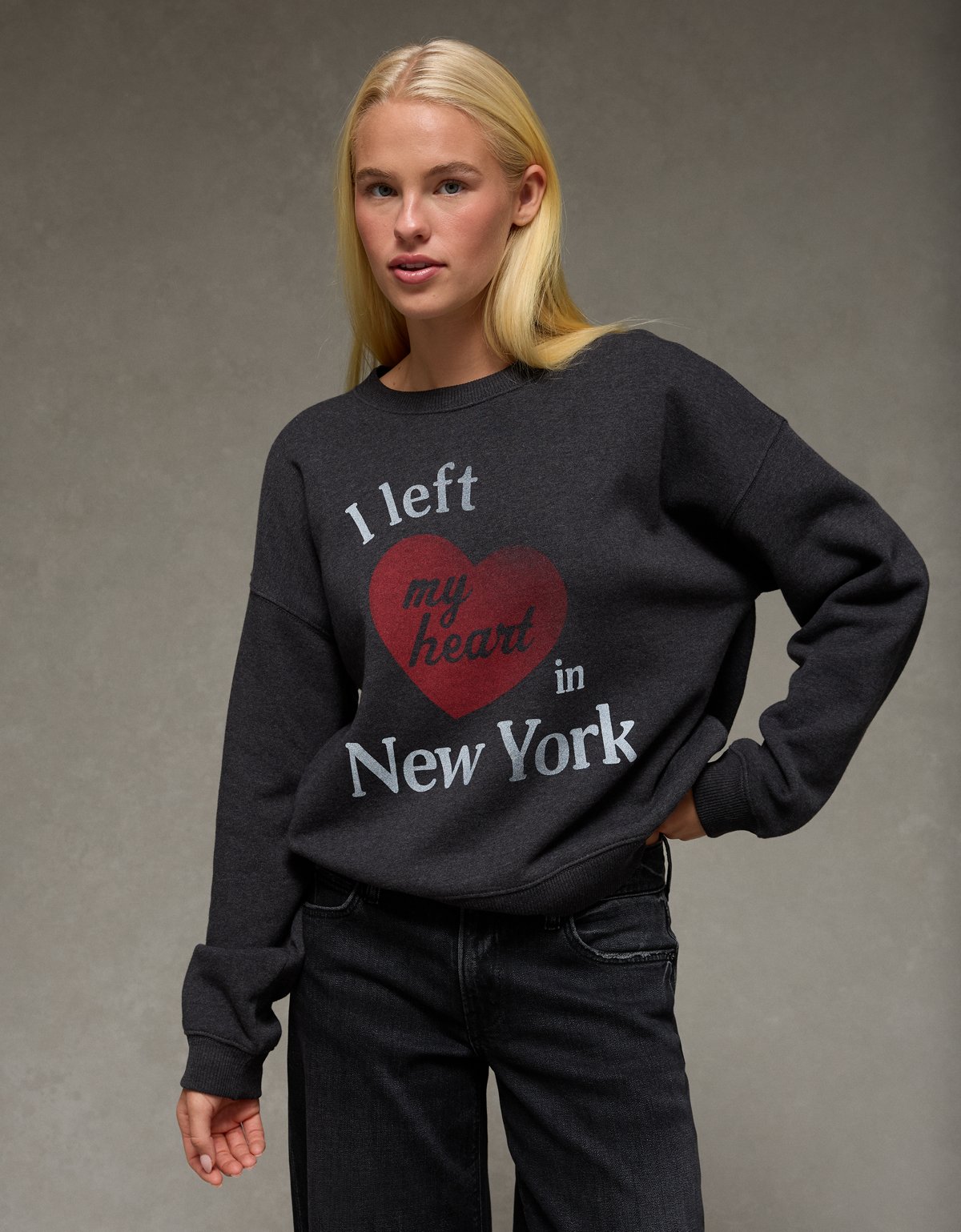 AE Valentine's Day Graphic Sweatshirt - image 5