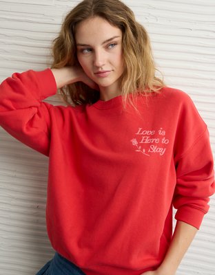 AE Valentine's Day Graphic Sweatshirt