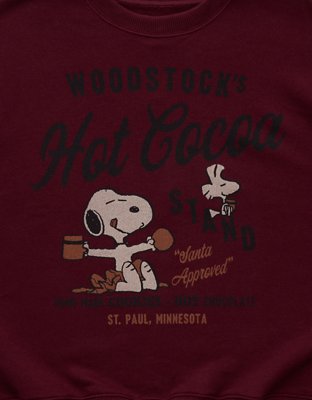 AE Peanuts Holiday Crewneck Sweatshirt