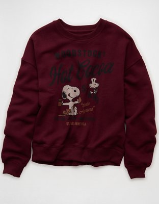 AE Peanuts Holiday Crewneck Sweatshirt