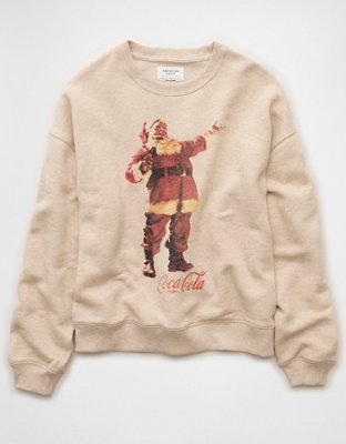 AE Coca-Cola Holiday Crew Neck Sweatshirt