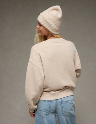 AE Coca-Cola Holiday Graphic Crew Neck Sweatshirt