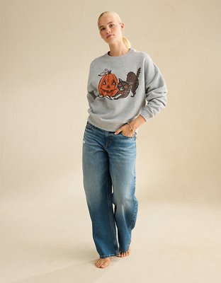 AE Pumpkin Graphic Sweatshirt