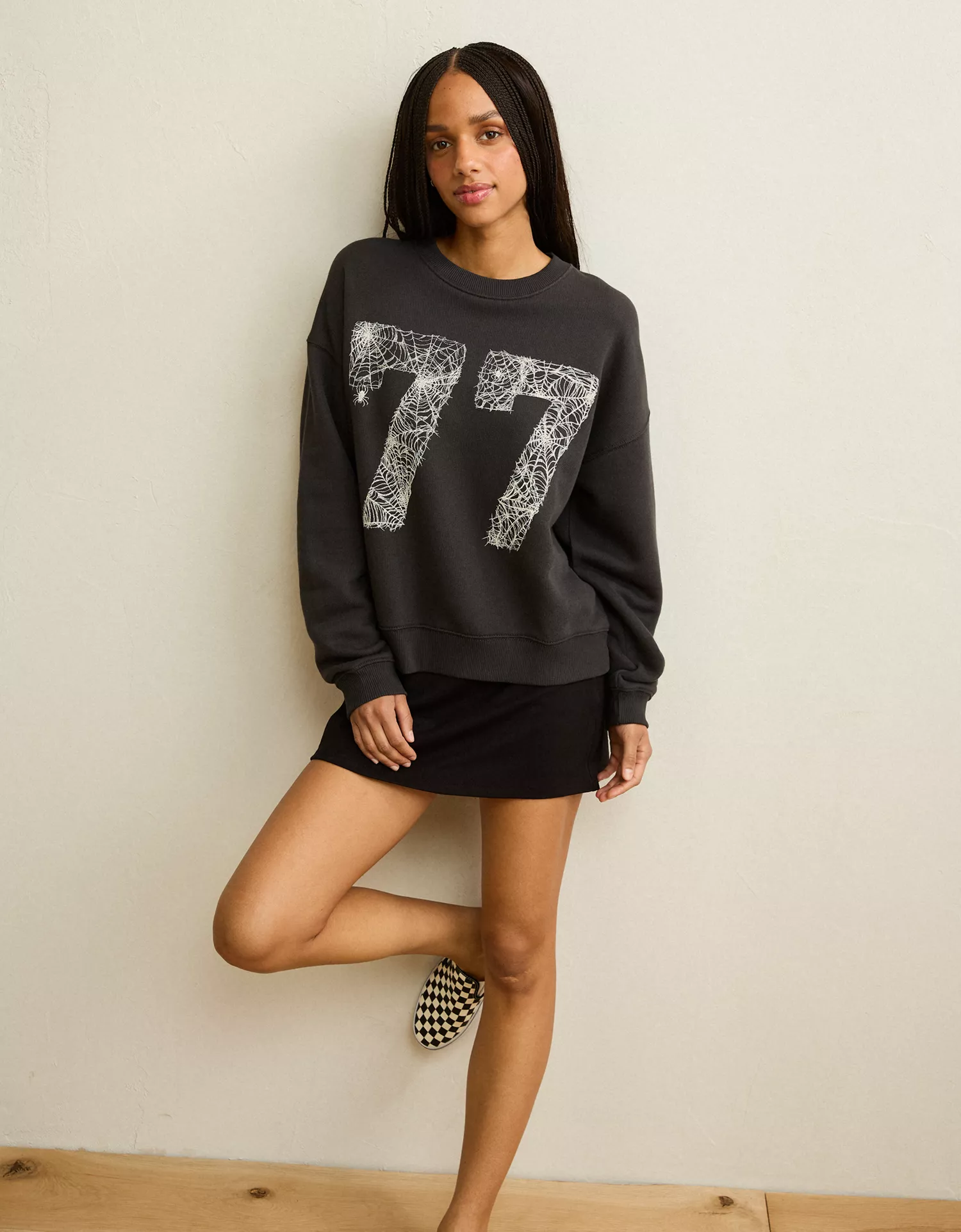 AE Halloween Graphic Sweatshirt - thumbnail 8