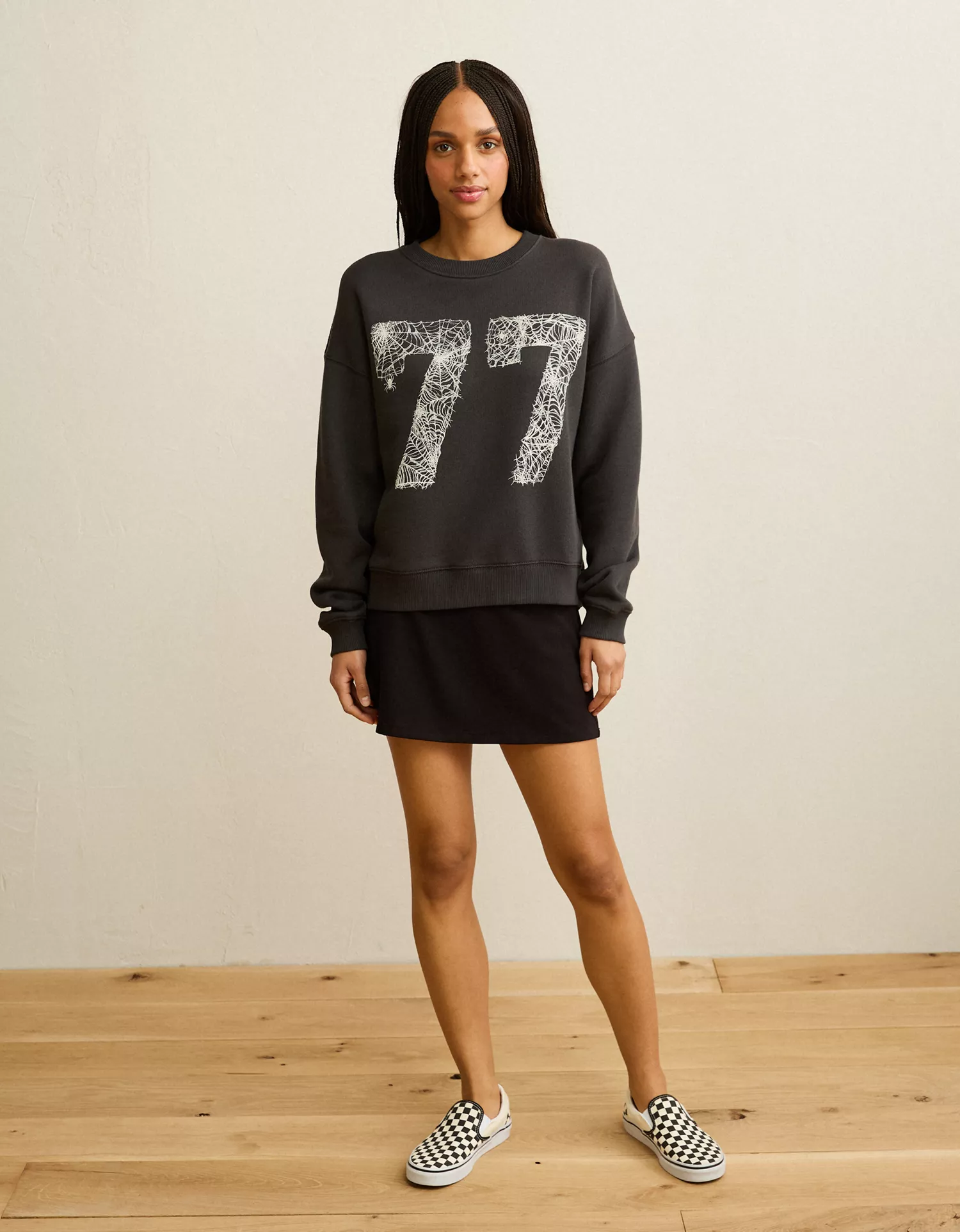 AE Halloween Graphic Sweatshirt - thumbnail 6