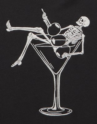 AE Skeleton Graphic Sweatshirt