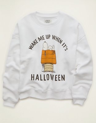 AE Peanuts Halloween Graphic Sweatshirt