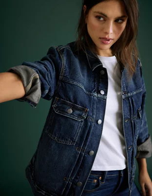 AE77 All-Gender Denim Jacket