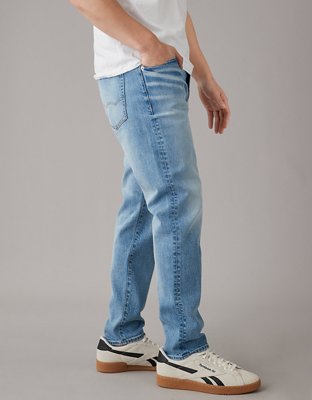 Мужские джинсы American Eagle AE EasyFlex Relaxed Slim Jean — фото 5