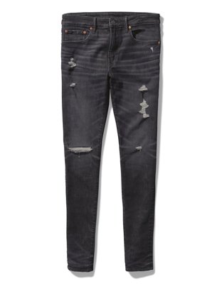 AE AirFlex 360 Ripped Super Skinny Jean