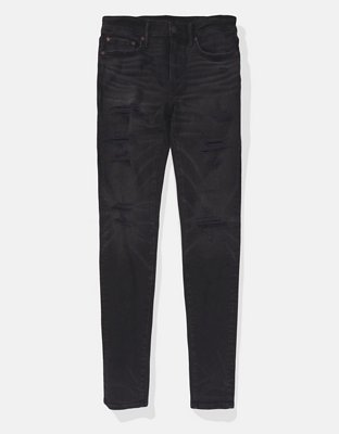 Мужские джинсы American Eagle AE AirFlex+ Distressed Super Skinny Jean — фото 3