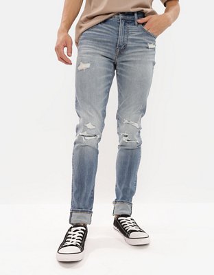 Hollister mens 2024 distressed jeans