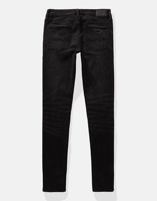 Мужские джинсы American Eagle AE AirFlex+ Super Skinny Patched Jean — фото 4