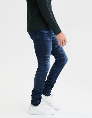Мужские джинсы American Eagle AE Ne(x)t Level AirFlex Stacked Skinny Jean — фото 5