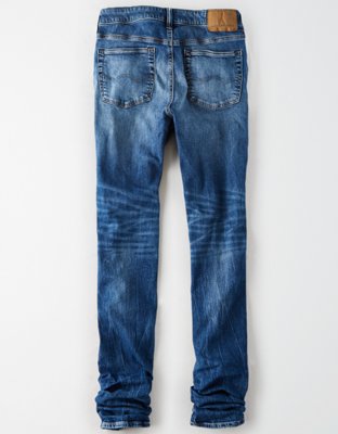 stacked jeans american eagle