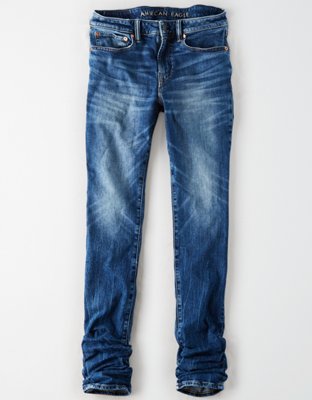 stacked jeans american eagle