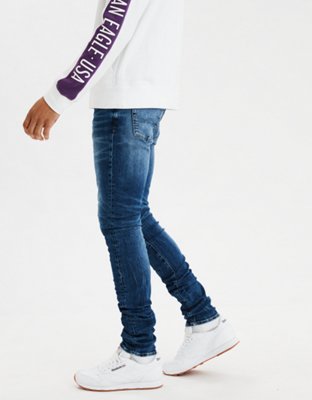 stacked skinny jeans american eagle