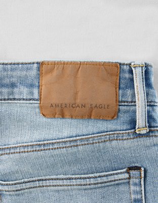 Мужские джинсы American Eagle AE AirFlex+ Ripped Stacked Skinny Jean — фото 4