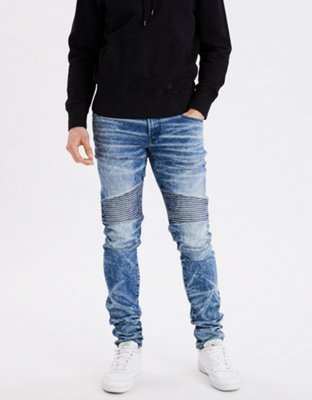 men stacked skinny jeans