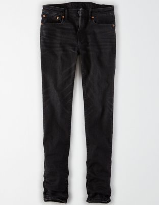 black flex jeans