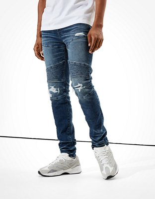 American eagle 2024 stacked jeans