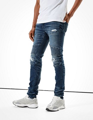 AE AirFlex+ Patched Stacked Skinny Jean