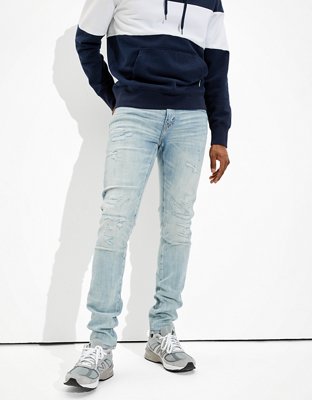 AE AirFlex+ Patched Stacked Jean