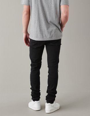 Мужские джинсы American Eagle AE AirFlex+ Patched Stacked Jean — фото 2