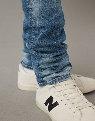 Мужские джинсы American Eagle AE AirFlex 360 Patched Stacked Jean — фото 5