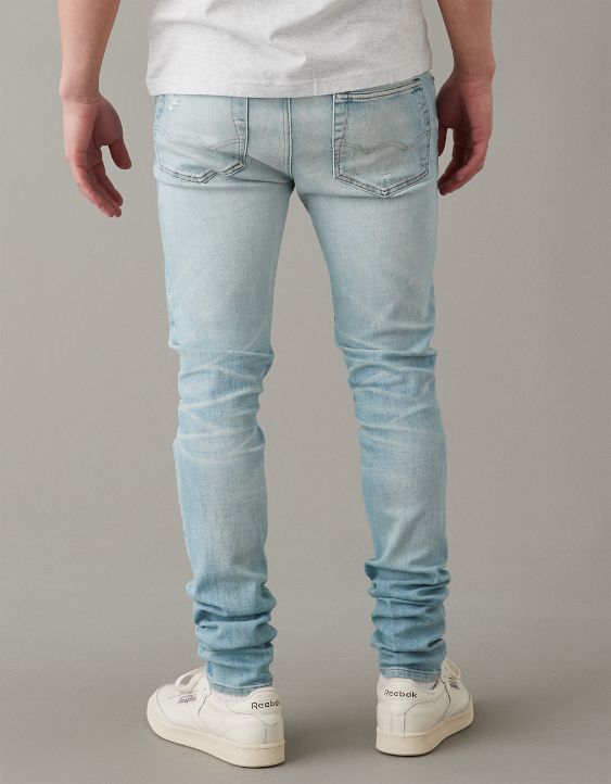 AE AirFlex+ Temp Tech Patched Stacked Jean