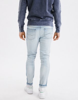 Мужские джинсы American Eagle AE AirFlex+ Cropped Skinny Jean — фото 2