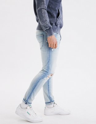 Мужские джинсы American Eagle AE AirFlex+ Cropped Skinny Jean — фото 4