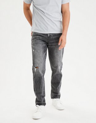 grey loose fit jeans