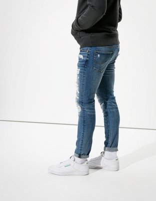 Мужские джинсы American Eagle AE Ne(x)t Level AirFlex Skinny Cropped Jean — фото 4